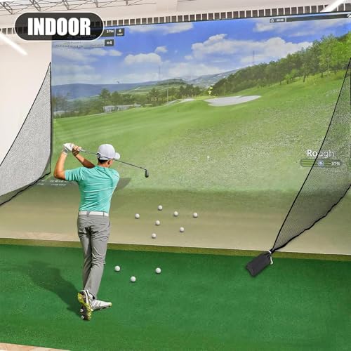 Filet d'entraînement de golf intérieur et extérieur pliable - 3