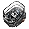ESR 2er-Set Armorite Panzerglas für Apple Watch Ultra 3/2/1 (2025/2024/2023/2022, 49 mm), Militärischer Schutz, Gehärtetes Glas mit Aluminiumlegierungsrahmen, Kratzfest, Schwarz