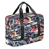 Multiusos: perfecto para la bolsa de entrenamiento, bolsa de gimnasio, bolsa de yoga, bolsa de viaje, bolsa de fin de semana, bolsa de noche, bolsa de entrenamiento, bolsa de lona escolar, bolsa de ropa, adecuada para deportes, uso en gimnasio, pesca, compras de fin de semana, camping, picnic, baloncesto, caza, senderismo, playa, piscinas y muchas actividades al aire libre