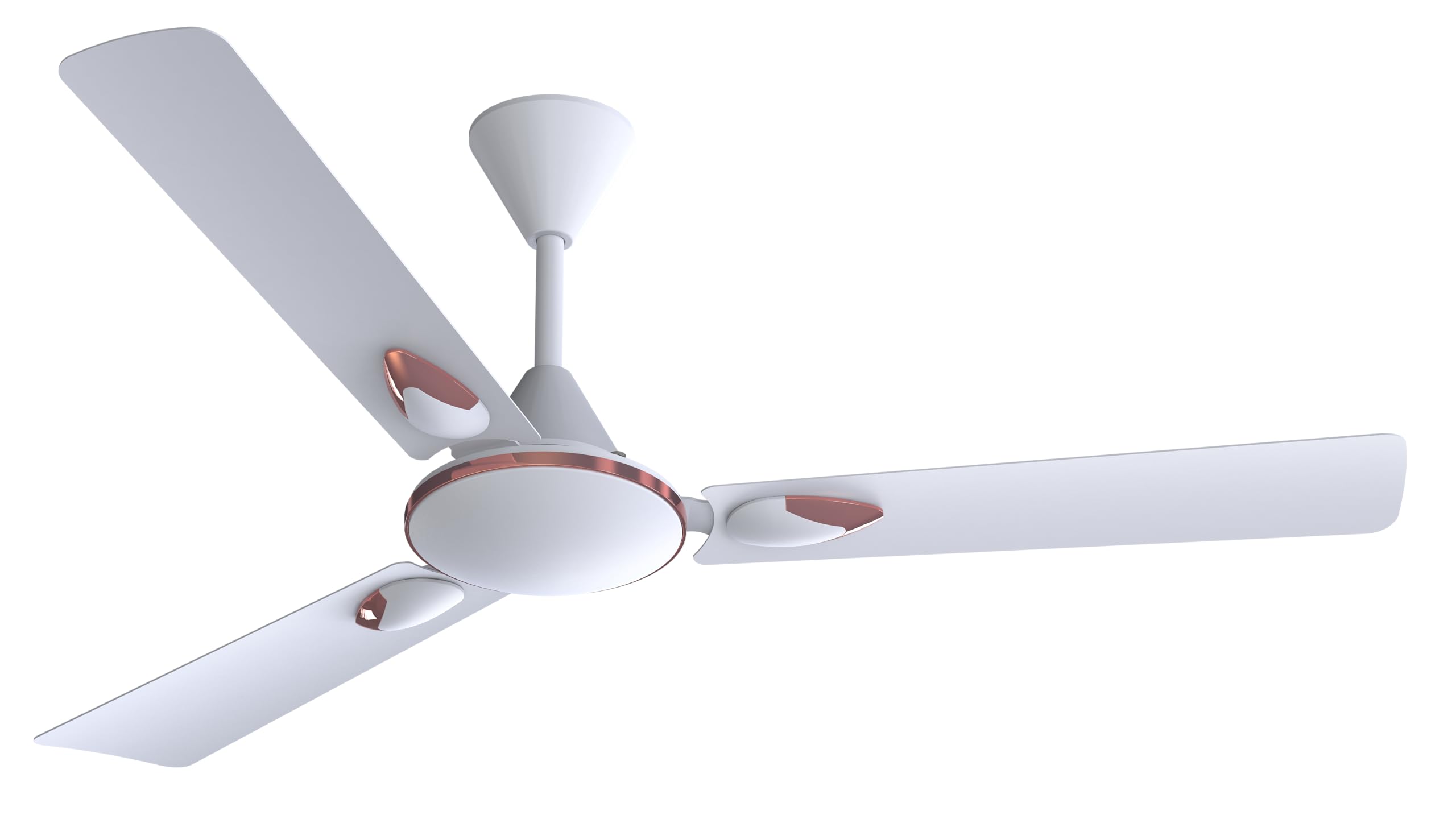 V-Guard Windle Deco Zeta (White) Modern Ceiling Fan For Home | Wider Aluminium Blades with Decorative Trims | Powder-Coated Gloss Finish | 1.2 Metres| 1 Star (B0CXY7J8T4) Amazon Price History, Amazon Price Tracker