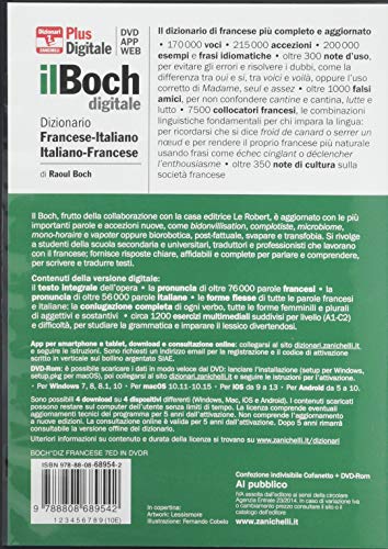Il Boch. Dizionario Francese-Italiano, Italiano-Francese. DVD-ROM. Con Contenuto Digitale (Fornito Elettronicamente) - 2