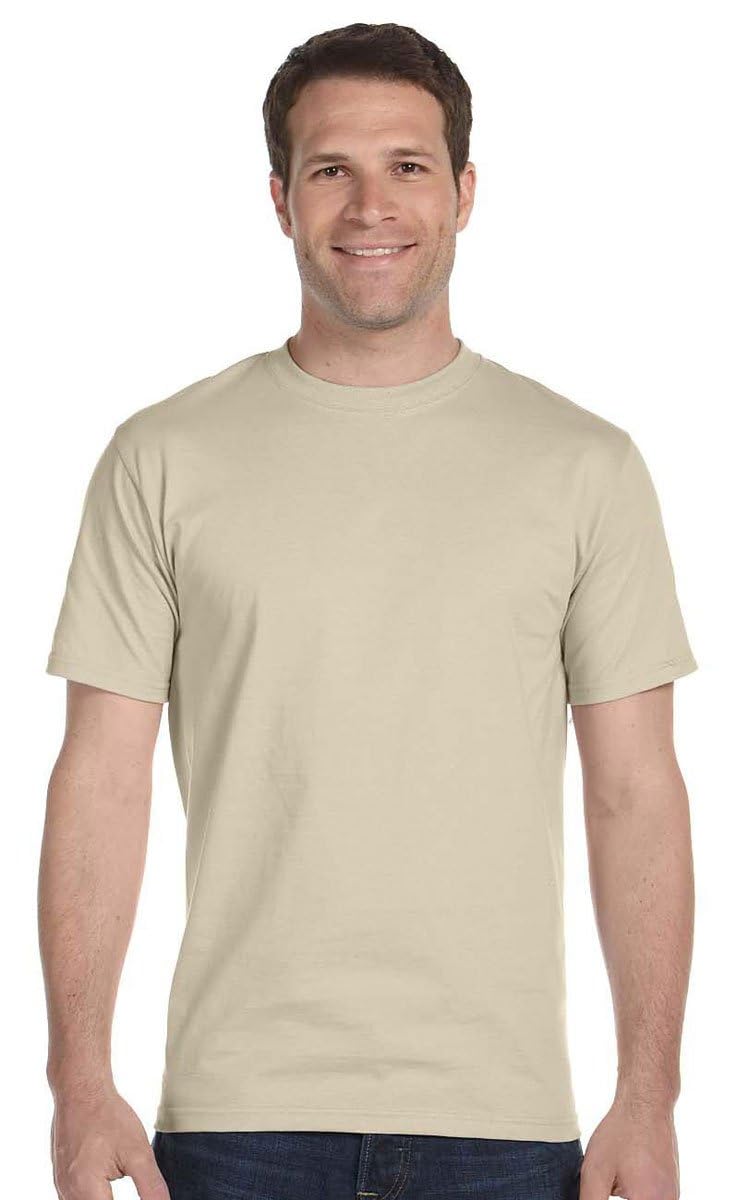 Hanes USA Beefy-T Crew T-Shirt, sand, 4XL