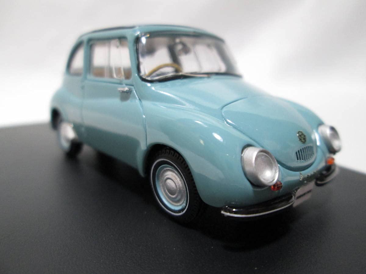 Amazon | EBBRO エブロ 1/43 スバル 360 1958 Blue | ミニカー・ダイ