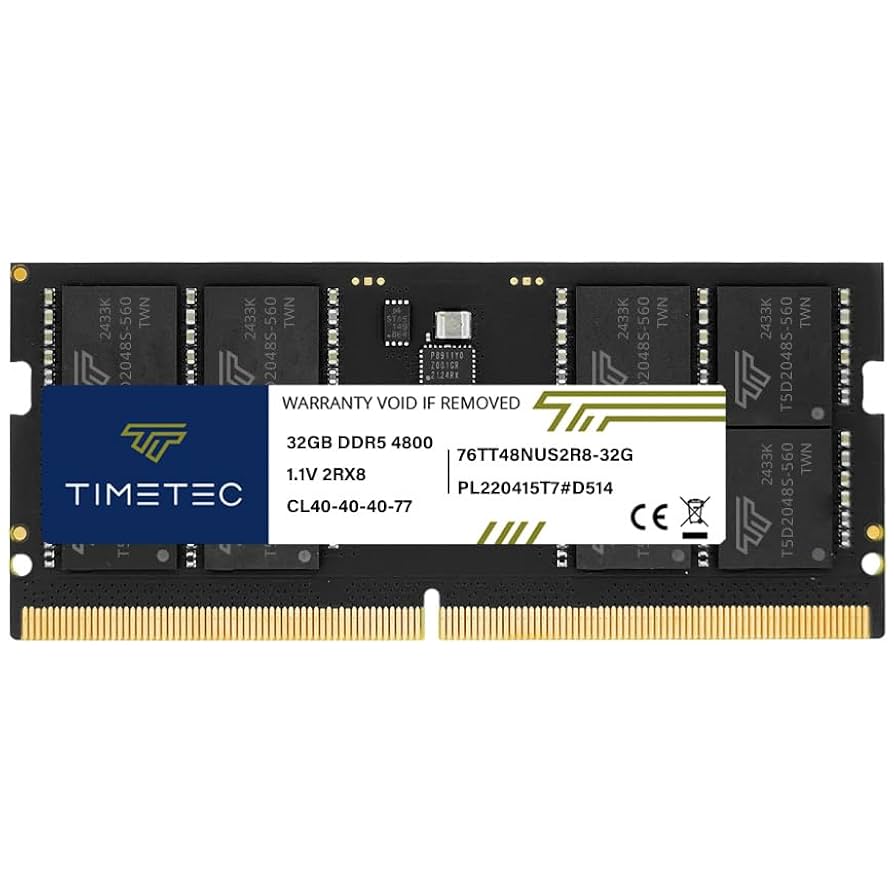 Amazon.co.jp: Timetec 32GB DDR5 4800MHz PC5-38400 アン