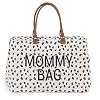 Childhome The Original Mommy Baby Travel Bag, Large Baby Diaper Bag, Hospital Bag, Tote Bag, Pregnancy Must Haves (Canvas Leopard)