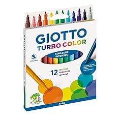 GIOTTO 0719 00 Turbo Color - Pennarello in fibra, multicolore