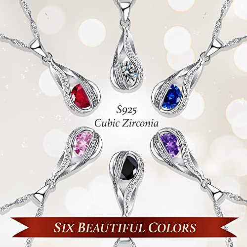 Crystalina Regalos para Mujer, Conjunto Collar Plata Mujer y Pendientes Mujer Plata con Colgante, Joyas de Mujer de Plata S925 y Circonitas de Colores, Regalos Originales para Mujer 3 Crystalina Regalos Para Mujer, Conjunto Collar Plata Mujer Y Pendientes Mujer Plata Con Colgante, Joyas De Mujer De Plata S925 Y Circonitas De Colores, Regalos Originales Para Mujer
