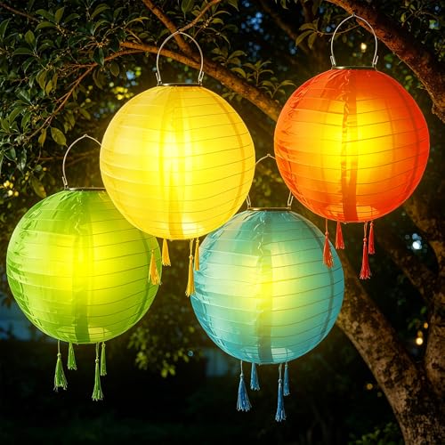 Lampion Solaire Exterieur étanche pour éclairer un jardin sans prise