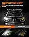 SEALIGHT 9005/HB3 9006/HB4 Fog Light Bulb, 80000LM Ultra Bright, 2x 9005 & 9006 Bulbs in Pack