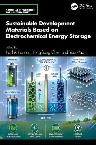 Sustainable Development Materials Based on Electrochemical Energy Storage (Artificial Intelligence for Sustainability)