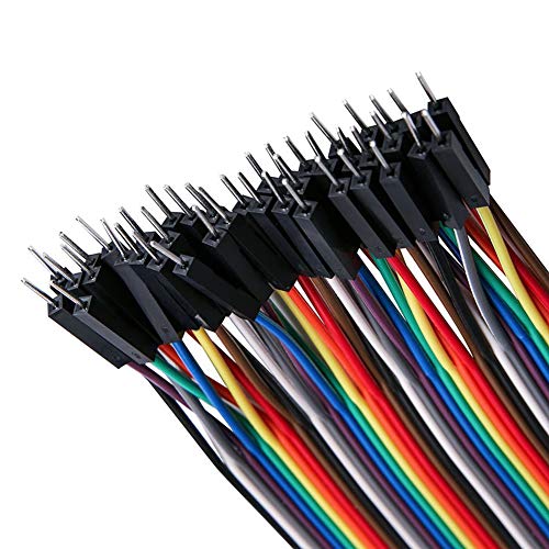 IZOKEE 240pcs Solderless Breadboard Jumper Wires - Male, Female & Male to Female, 3x10cm & 3x20cm for Arduino