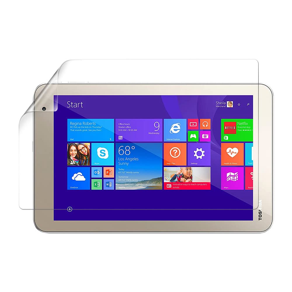 celicious Silk Mild Anti-Glare Screen Protector Film Compatible with Toshiba Encore 2 10.1 [Pack of 2]