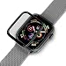 Produktbild GLAZ Schutzfolie, Kompatibel Mit Apple Watch 40mm Series 4 und Series 5, Panzerglas,Transparent, Staubfrei, Blasenfrei, 4D Full Screen, Premium Displayschutz, Premium Folie