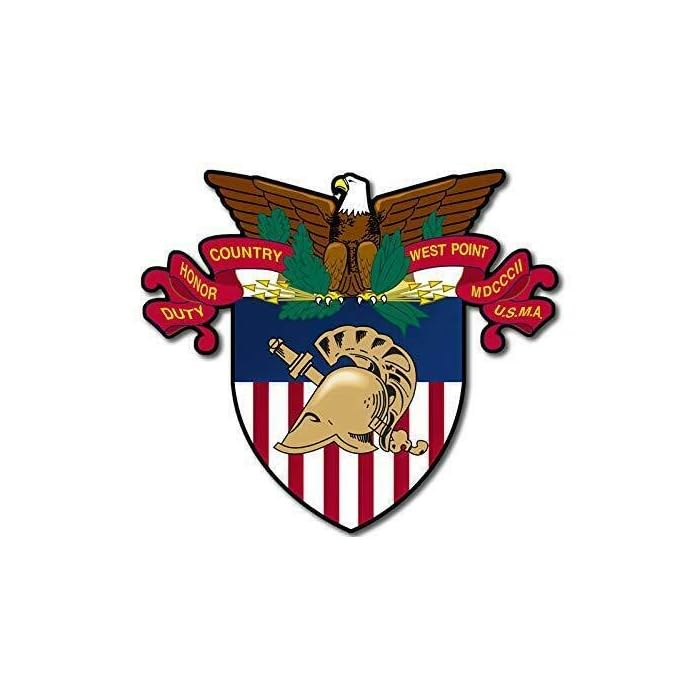 Buy JR Studio 4x4 inch West Point Honor Country Duty Logo Shaped