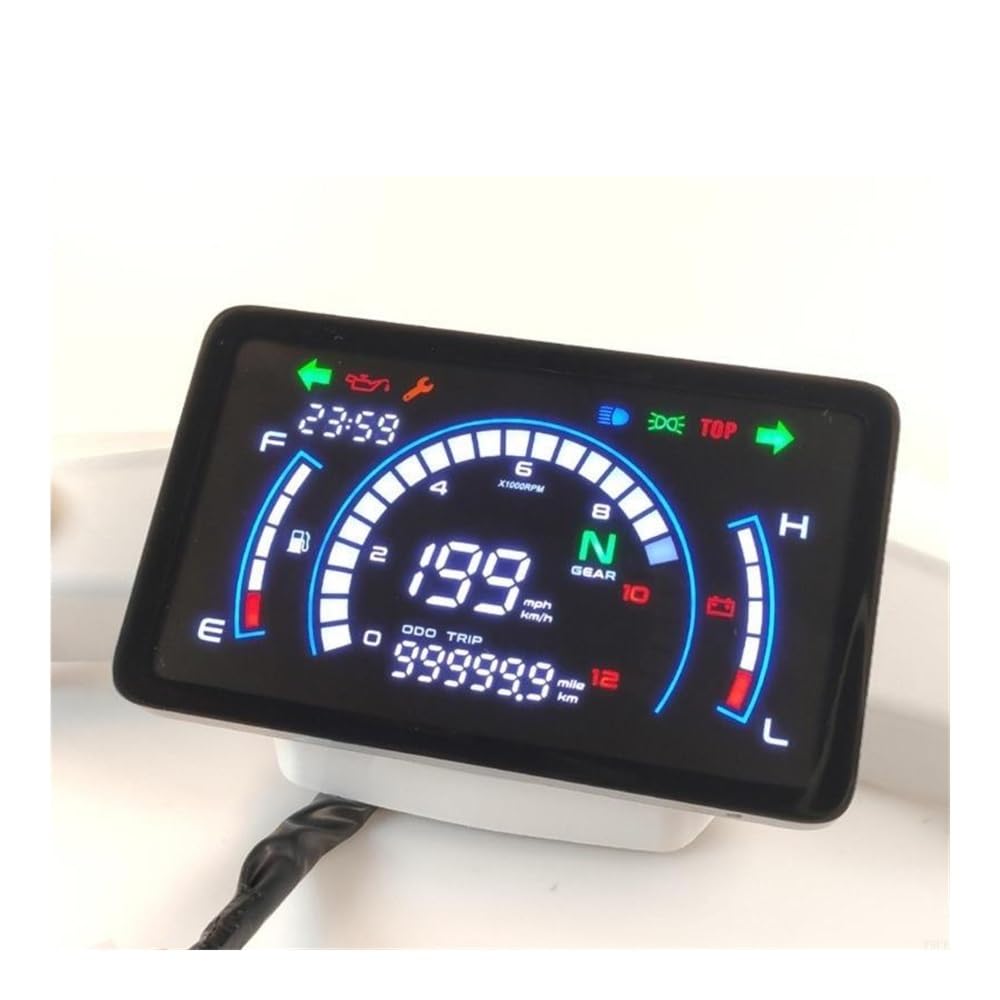 Velocímetro Digital para EX5 Dream Para Medidor de nivel | Aplicación T5UB Odómetro digital Tablero Velocímetro para EX5 Dream Para EX5 Medidor de nivel Ipowered