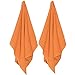 Now Designs Ripple Cotton Dish Towels Kumquat 18 x 28in, Set of 2