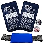 Ice Packs for Injuries Reusable(3 Piece Set),Gel Hot & Cold Ice Packs,Joint Pain, Muscle Pain, Ice Packs with Adjustable Straps, Treat Arms, Shoulders, Knees, Legs Back and More