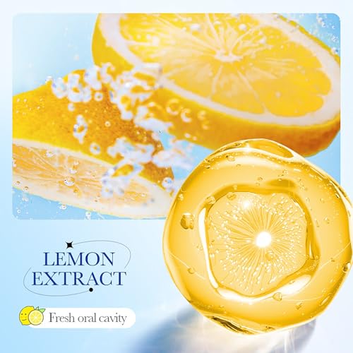 Mundspray,Mundspray Mit Fruchtgeschmack,Mundspray Gegen Mundgeruch,Zitrone Mund Spray,Mundgeruch Und Karies BekäMpfen,Reduzieren Sie Mundtrockenheit Und Sorgen Sie FüR Frischen Atem – Bild 5