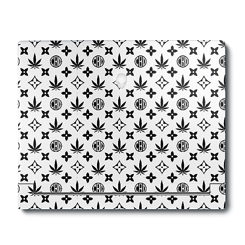 Image of MightySkins Skin Compatible with Alienware X16 R1 (2023) Full Wrap Kit - CBD Black | Protective, Durable, and Unique Vinyl Decal wrap Cover | Easy to Apply & Change Styles | Made in The USA