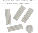 Wax Des bâtons de phoque, ANBOSE 16 pièces de colle bâtons de cire de scellement de la cire pour le sceau de cire, bâton de cire translucide pour 0.44 Inch Glue Gun, pour invitations de mariage, cartes, enveloppes