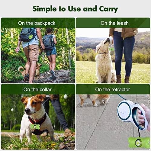 Amazon Brand  Umi Dog Poo Bags, 32 Rolls, 480-counts, 32 x 23cm Dog Poop Bags with Dispenser, Biodegradable and Compostable, Lavender-Scented, Extra Thick, Leak Proof, Pet Waste Bag for Dogs and Cats
