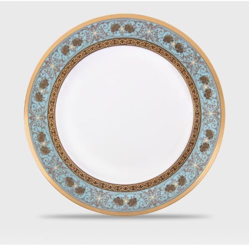 Noritake Georgian Turquoise Bread and Butter Plate