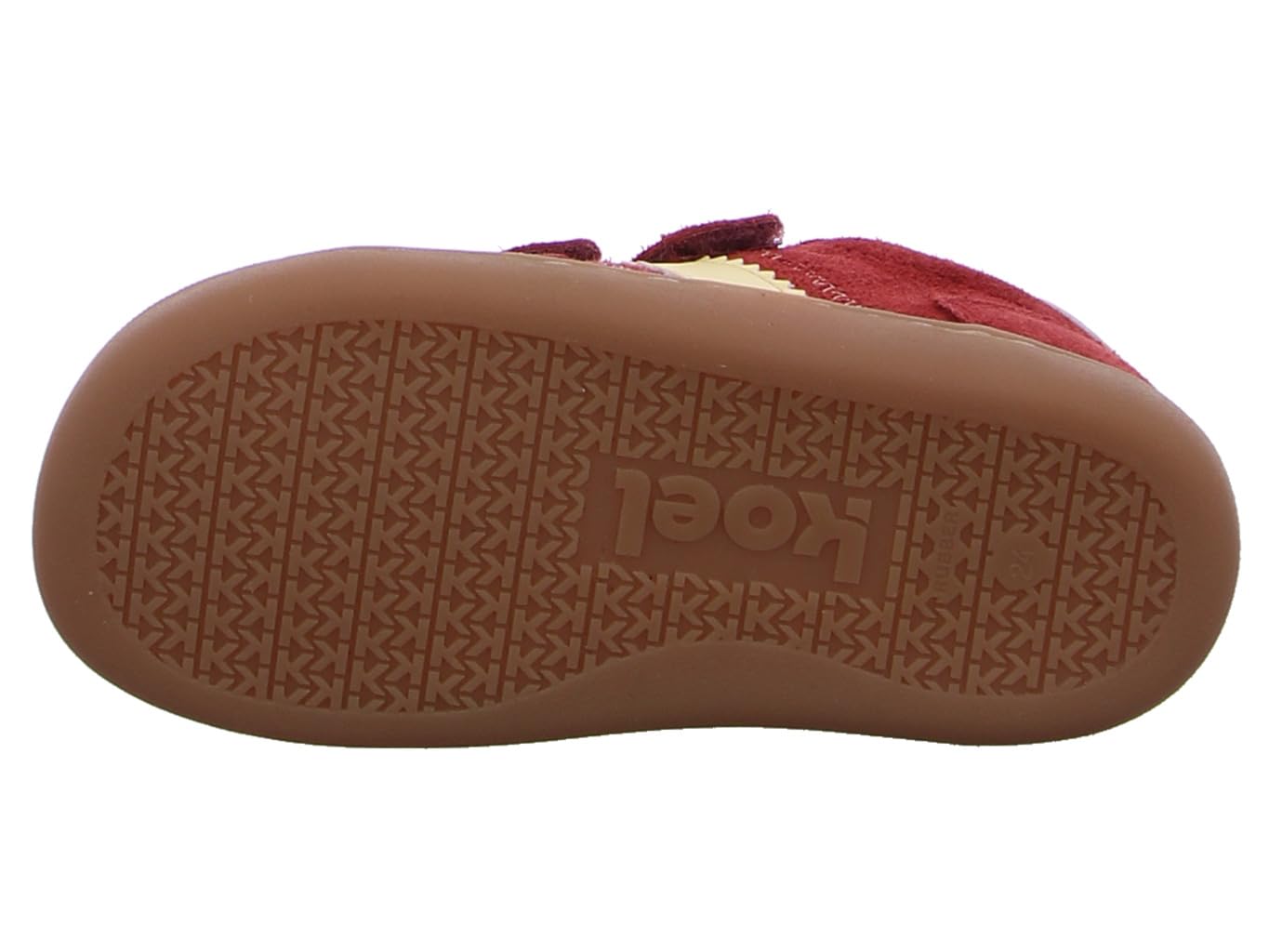 KOEL Barefoot Kinder Sneakers Bali Suede 3.0 Bordo