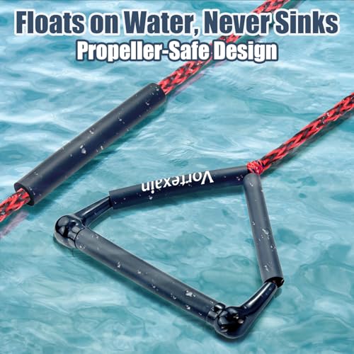 image for Vortexain Wakeboard Rope with Handle 75ft, Ski Ropes for Water Skiing 