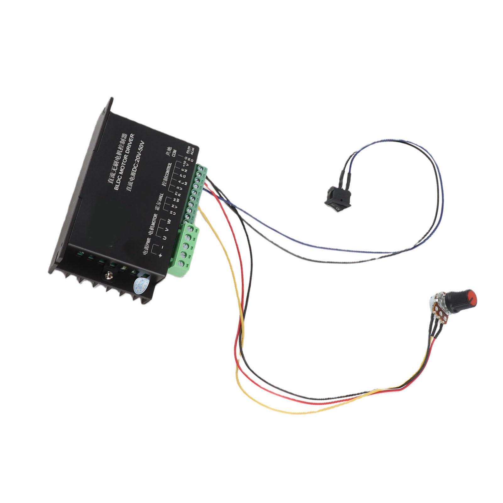 Ws55-220 Dc 48V 500W Cnc Bldc Controller Bldc Motor Brushless Mandrino Bldc Motor Driver Controller