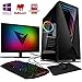 Produktbild Vibox Killstreak VGTR80T-198 VR Gaming PC mit Oculus Rift, mit 2 Gratis-Spielen, Win 10 Pro, 22 Zoll HD Monitor (4,6GHz Intel i7 6-Core, Nvidia GeForce RTX 2080 Grafikkarte, 16Go DDR4 RAM, 3TB HDD)
