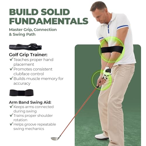 6-in-1 Golf Swing Trainer Kit