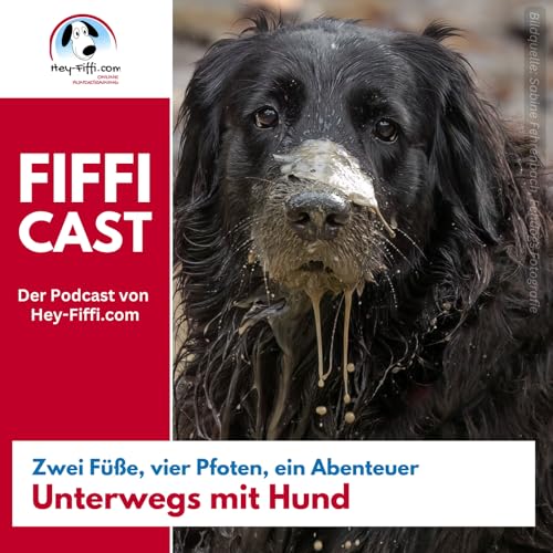 Zwei F&uuml;&szlig;e, vier Pfoten, ein Abenteuer: Unterwegs mit Hund Podcast Por  arte de portada