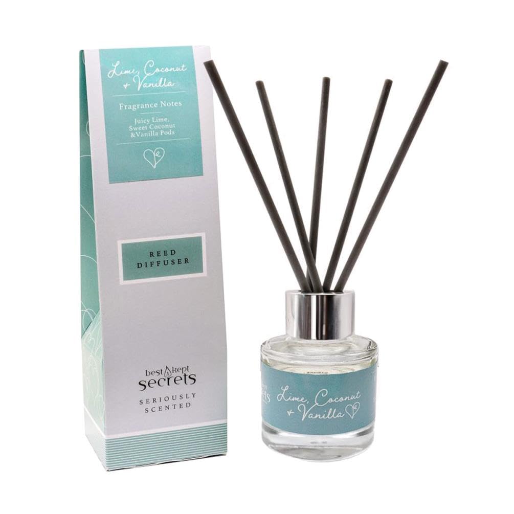 Best Kept Secrets Lime Coconut & Vanilla Reed Diffuser - 50Ml