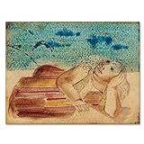  EYEZER Tableau cubisme peinture cubisme célèbres tableaux Impression sur toile cubisme Resting Image sur Toile affiche abstraite decoration murale pour salon 30x40cm(12x16in) Sans cadre