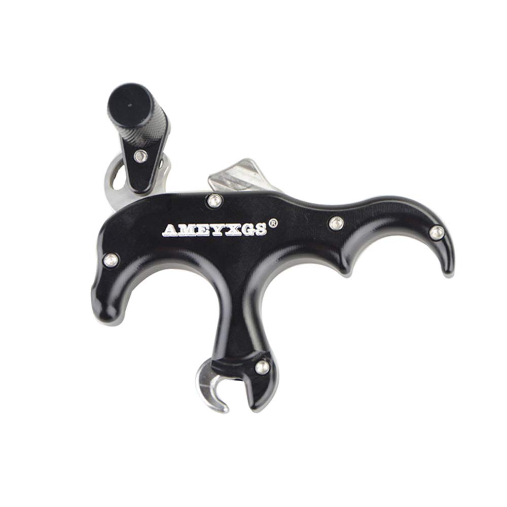 SHARROW Rilascio Automatico Per Arco Compound - Grilletto A 3 Dita Con Ganascia In Acciaio, Per Caccia E Tiro Con L'Arco - Foto 11