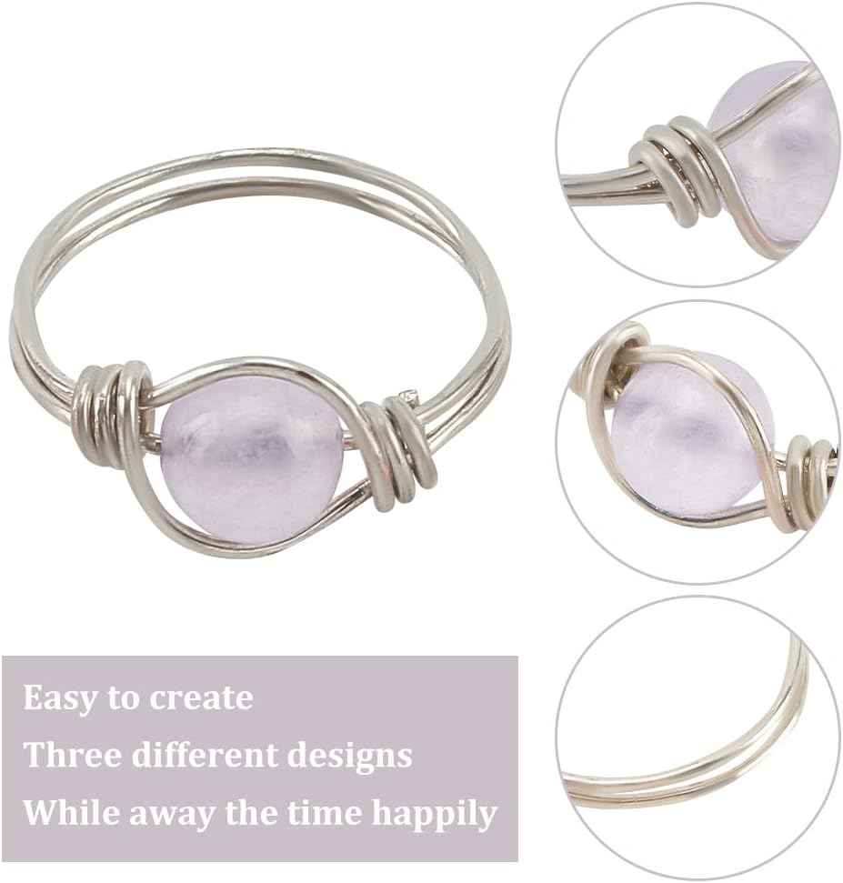 WEBBEDY Wire Wrapped Ring Making Kit, Jewelry Making New Zealand