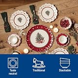 Villeroy & Boch Toy'S Delight Talerz do Ciasta, Czerwony, 33 cm