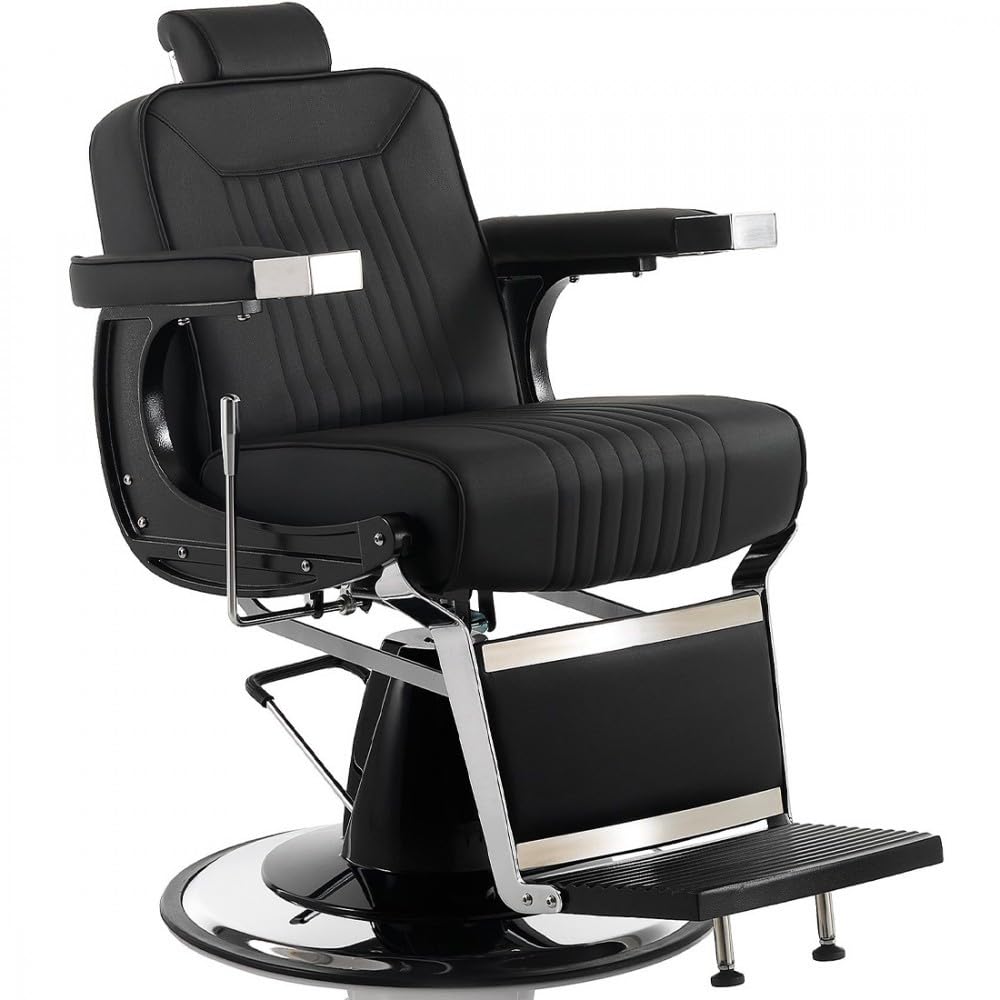 Xanitalia Decoración para barbieri con 2 sillones Barber y 2 espejos, ARRED.263K