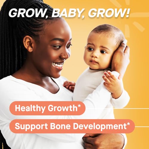 Genexa Infants Vitamin D Liquid Drops for Newborn, Baby & Toddler | Supports Growth & Bone Development | Delicious Organic Vanilla Flavor | Certified Organic, Gluten Free, & Non-GMO | 90 Servings - Thumbnail 3