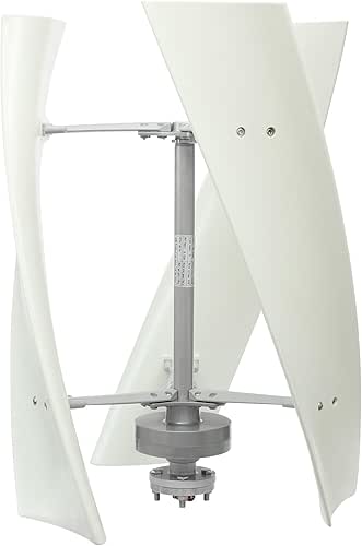 100W Vertical Axis Wind Turbine Generator, Permanent Magnet Generator with