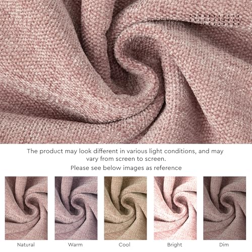 Image of Encasa XO Dining Table Runner for 4 to 6 Seater | 28x150 cm | Buff | Chenille Fabric | Machine Washable