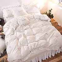 Amazon｜Beautiful 花柄 布団カバー シーツ 枕カバー セット (ピンク