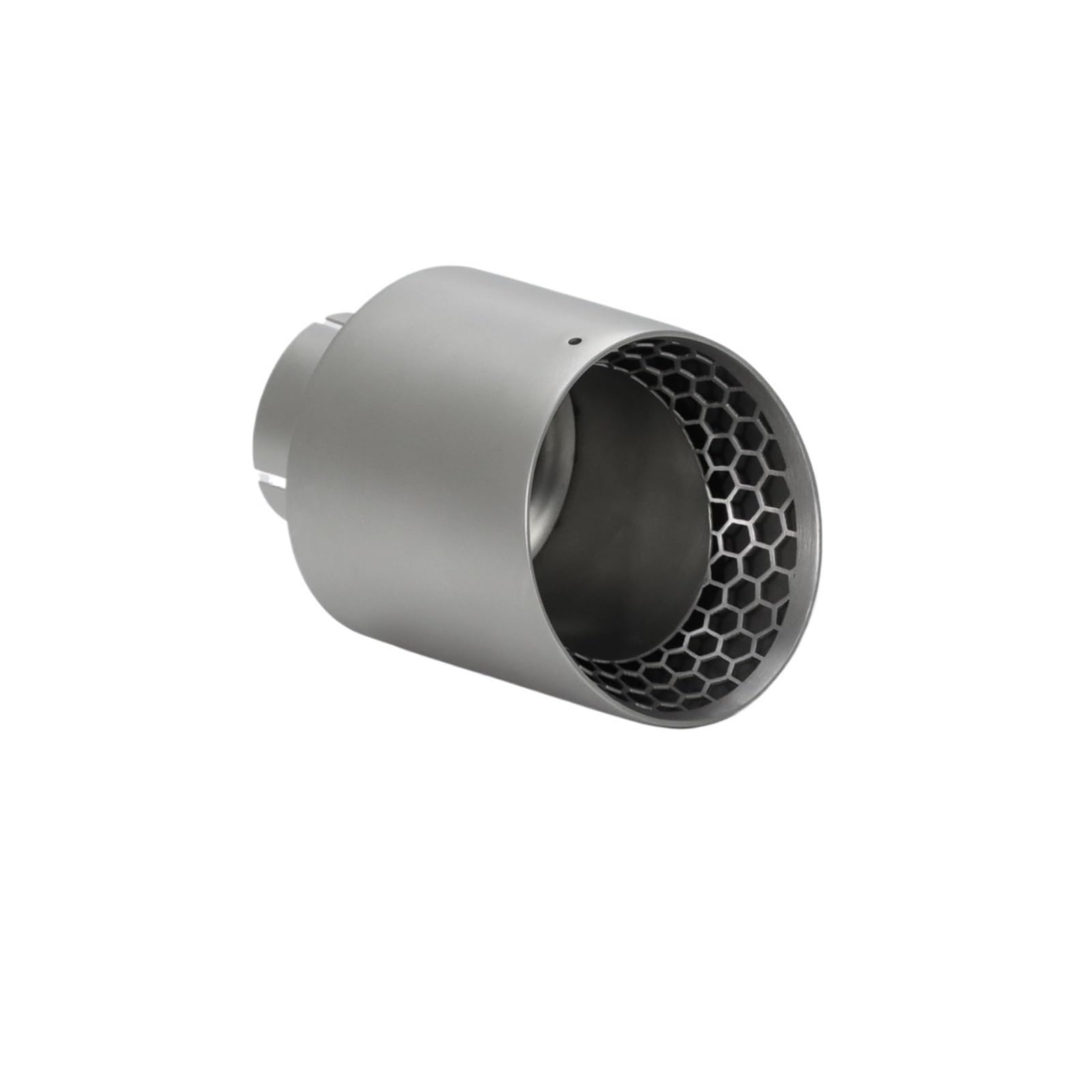 Car Silencer 1 sztuka Matowa końcówka rury wydechowej ze stali 304 Akcesoria samochodowe Konstrukcja o strukturze plastra miodu Końcówki tłumika Modyfikuj(ID60-OD114mm)