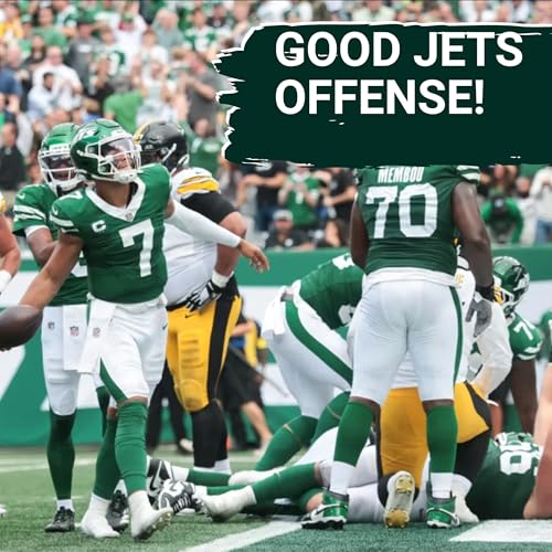 Page de couverture de New York Jets Opening Loss to Pittsburgh Steelers Showed Justin Fields Led Offense Is for Real 9/9/25