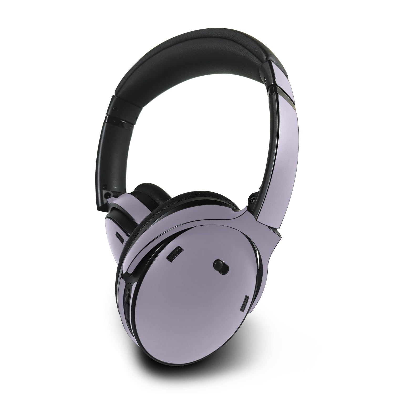 MightySkins Skin Compatible with Bose QuietComfort 45 Headphones - Solid Lilac | Protective, Durable, and Unique Vinyl Decal wrap Cover | Easy to Apply, Remove, and Change Styles | Made in The USA