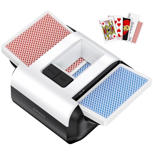 KPAW Mélangeur Automatique – 1 à 2 Bureaux, Batterie Rechargeable de 2000 mAh, opération en Une Pression, Portable et innovante, adaptée pour Les Jeux de...