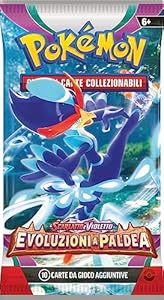 Produit Pokémon Écarlate et Violet Évolutions à Paldea enveloppe 10 Cartes Artwork Random