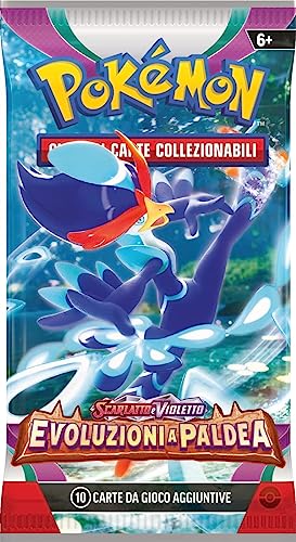 Scarlatto E Violetto Evoluzioni A Paldea Busta 10 Carte Artwork Random (It)