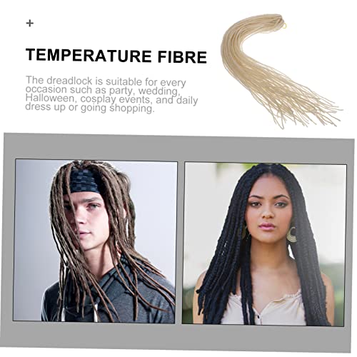 NOLITOY Pequenas Tranças Sujas Acessórios Dreadlock Trança Perucas Masculinas Perucas Extensões De C