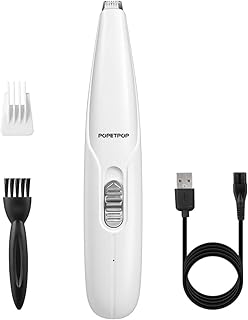 Cão Máquina de Cortar Cabelo Clippers Barbeador- Baixo Nível de Ruído Seguro Ajustável Recarregável Cortar Cabelo Pet Cabelo Grooming Kit Navalha de Cabelo para Cães Gatos Animais